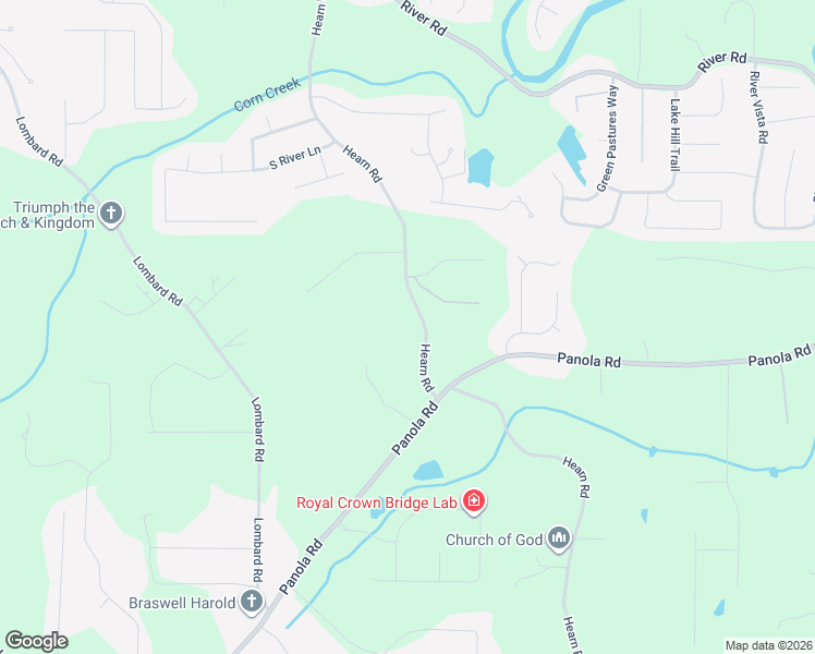 map of restaurants, bars, coffee shops, grocery stores, and more near 101 Hearn Road in Ellenwood