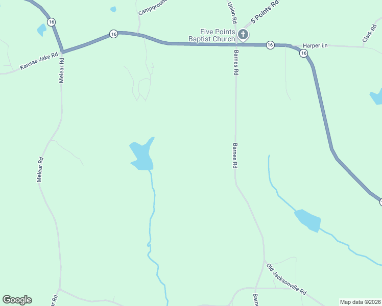 map of restaurants, bars, coffee shops, grocery stores, and more near 275 Barnes Road in Waco