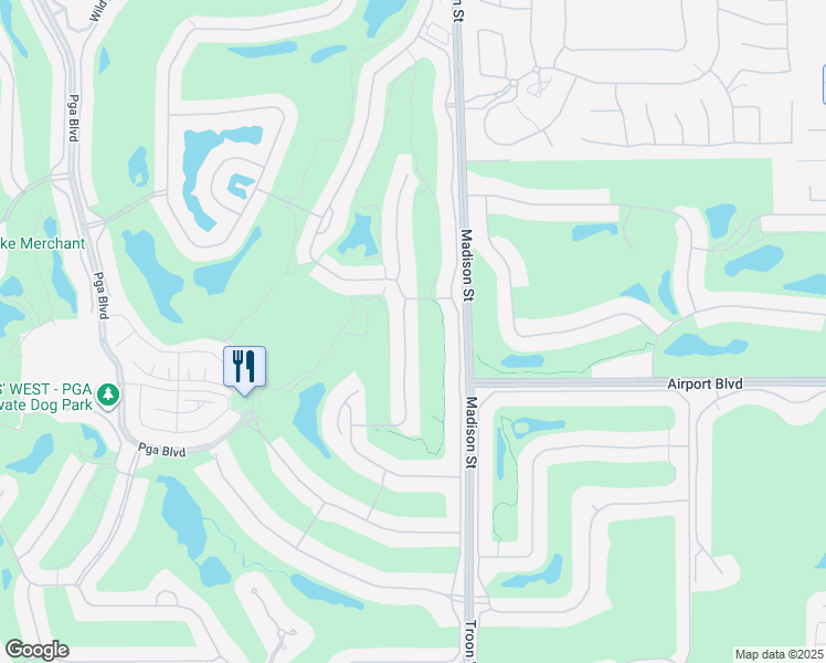 map of restaurants, bars, coffee shops, grocery stores, and more near 55690 Brae Burn in La Quinta