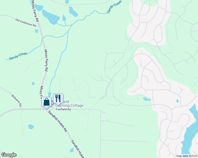 map of restaurants, bars, coffee shops, grocery stores, and more near 405 Willow in Villa Rica