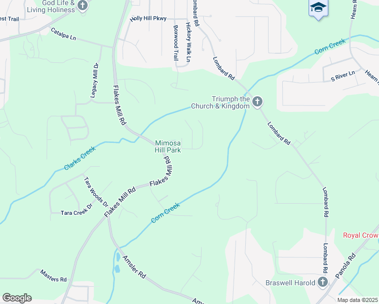 map of restaurants, bars, coffee shops, grocery stores, and more near 3963 Lucas Lane in Ellenwood