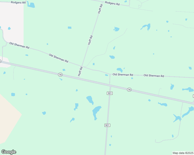 map of restaurants, bars, coffee shops, grocery stores, and more near 26874 Texas 56 in Whitesboro