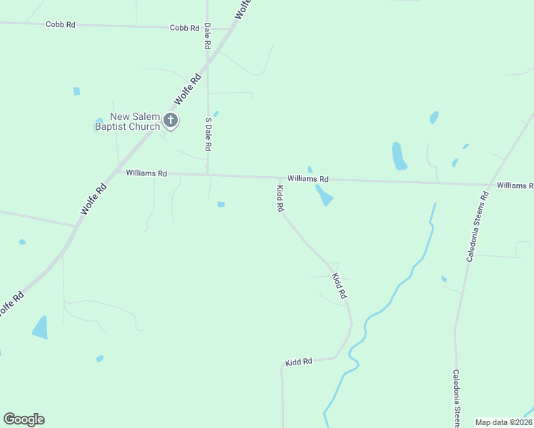 map of restaurants, bars, coffee shops, grocery stores, and more near 96 Kidd Road in Caledonia