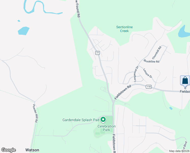 map of restaurants, bars, coffee shops, grocery stores, and more near 1026 Cherry Blossom Lane in Mount Olive