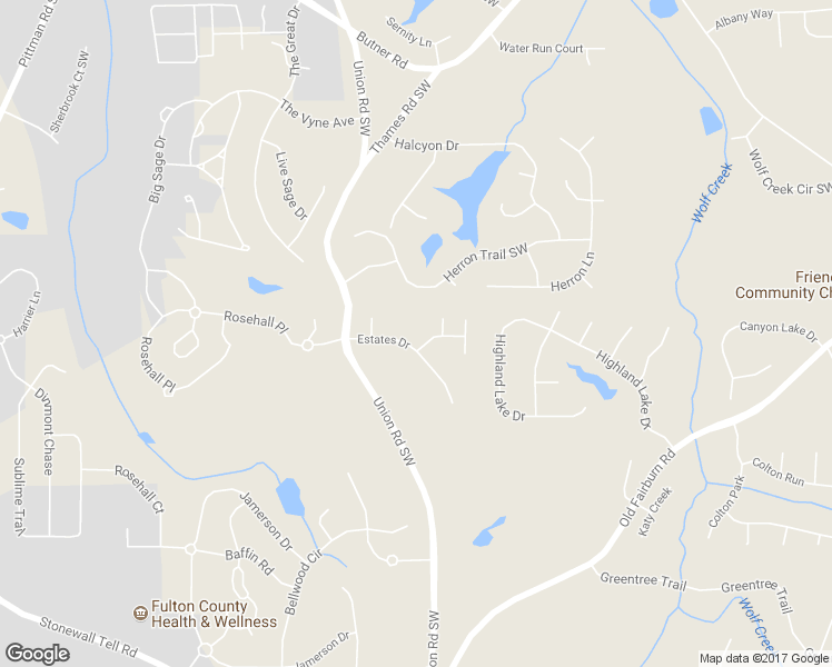 map of restaurants, bars, coffee shops, grocery stores, and more near 5185 Marie Trce in Atlanta