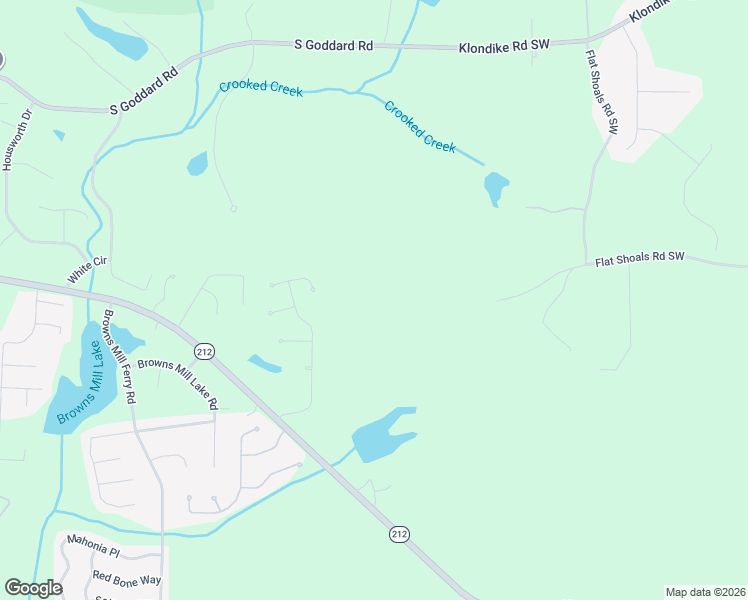 map of restaurants, bars, coffee shops, grocery stores, and more near 7201 Browns Mill Road in Stonecrest