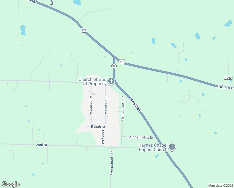 map of restaurants, bars, coffee shops, grocery stores, and more near 149 Arkansas 32 in Hope