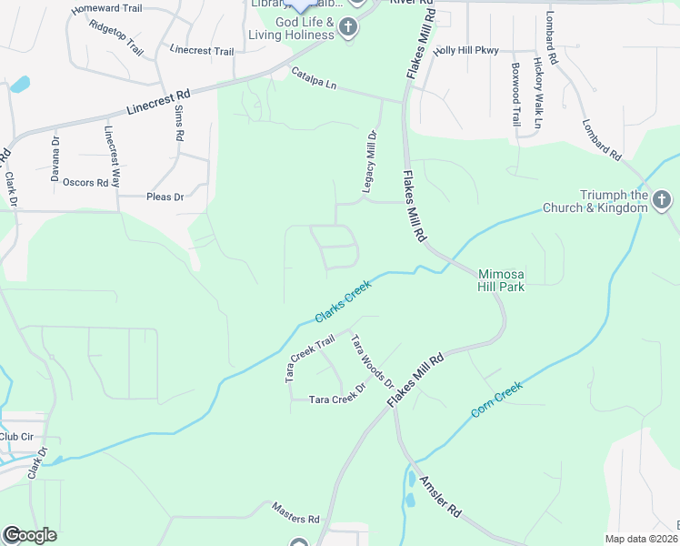 map of restaurants, bars, coffee shops, grocery stores, and more near 3997 Busby Mill Court in Ellenwood