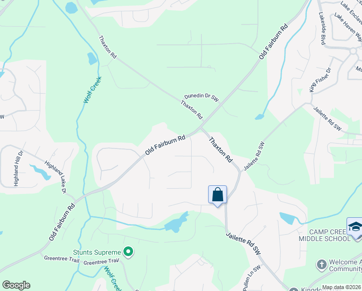 map of restaurants, bars, coffee shops, grocery stores, and more near 4055 Glad Morning Drive in College Park