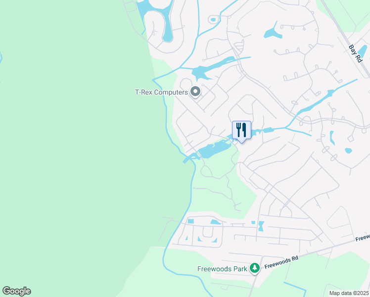 map of restaurants, bars, coffee shops, grocery stores, and more near 505 Norwich Lane in Myrtle Beach