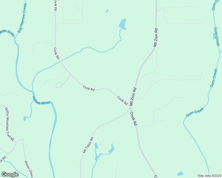 map of restaurants, bars, coffee shops, grocery stores, and more near 1500 Cook Road in Oxford