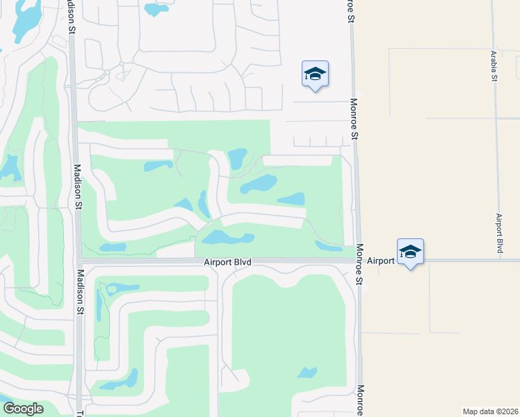 map of restaurants, bars, coffee shops, grocery stores, and more near 81620 Tiburon Drive in La Quinta