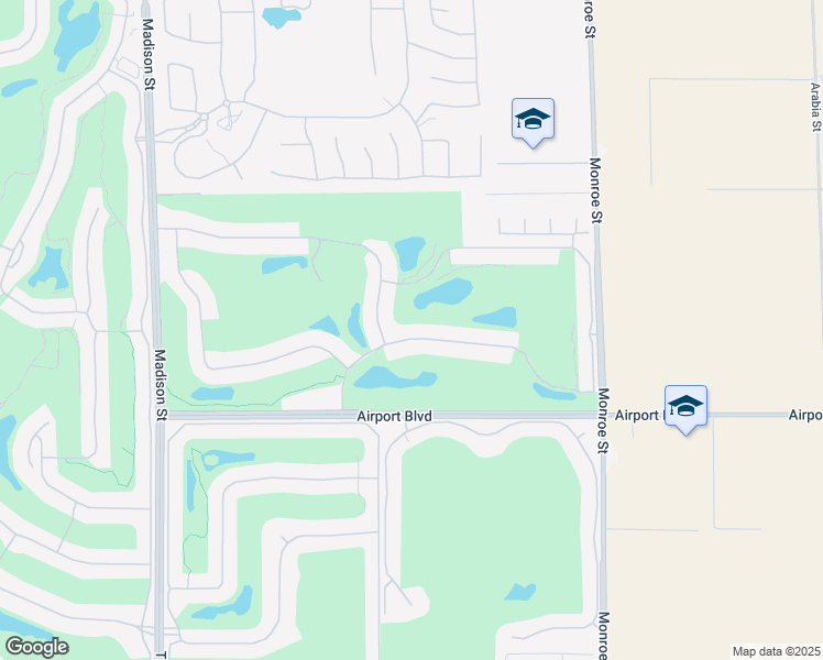 map of restaurants, bars, coffee shops, grocery stores, and more near 81570 Tiburon Drive in La Quinta