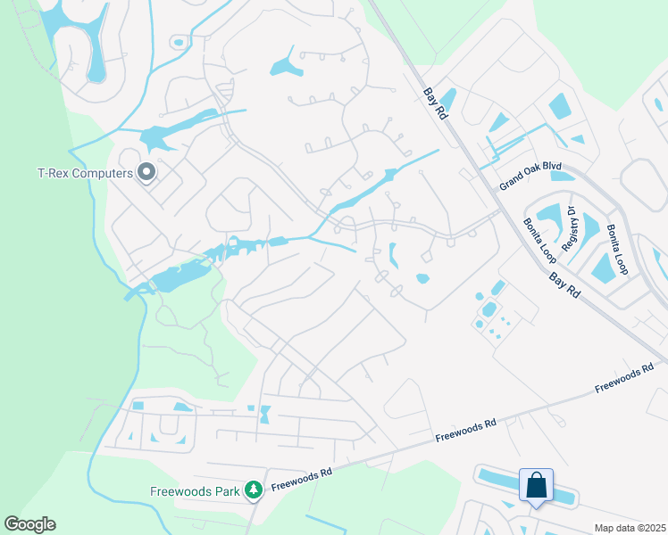 map of restaurants, bars, coffee shops, grocery stores, and more near 500 Fairwood Terrace in Myrtle Beach