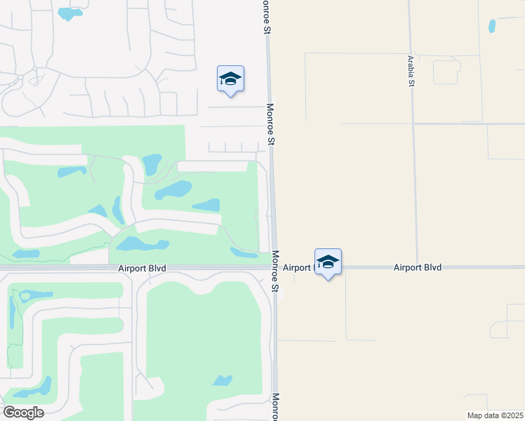map of restaurants, bars, coffee shops, grocery stores, and more near 55615 Turnberry Way in La Quinta