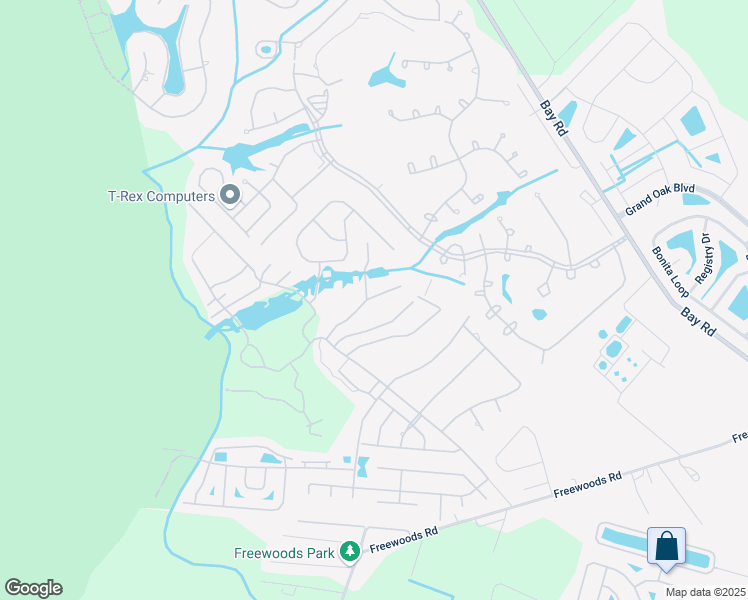 map of restaurants, bars, coffee shops, grocery stores, and more near 14 Fairwood Terrace in Myrtle Beach