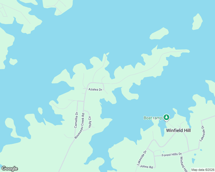 map of restaurants, bars, coffee shops, grocery stores, and more near 6128 Rousseau Creek Road in Thomson