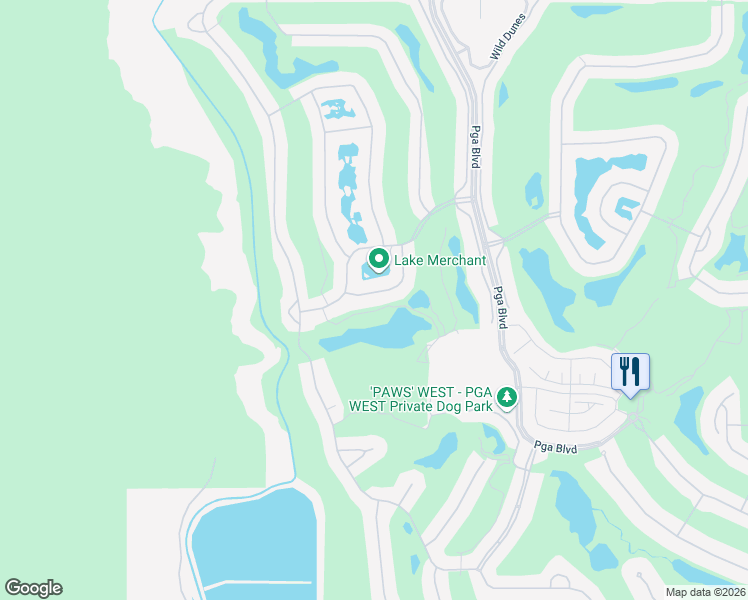 map of restaurants, bars, coffee shops, grocery stores, and more near 55940 Pinehurst in La Quinta