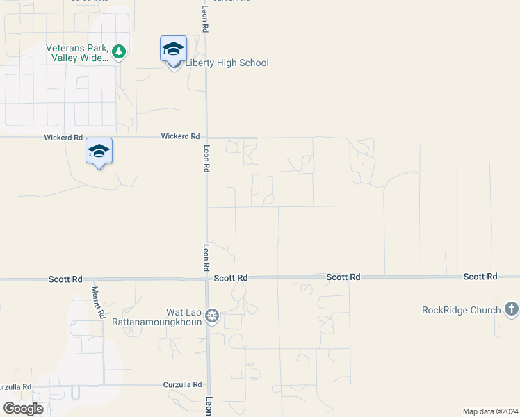 map of restaurants, bars, coffee shops, grocery stores, and more near Loretta Avenue in Menifee