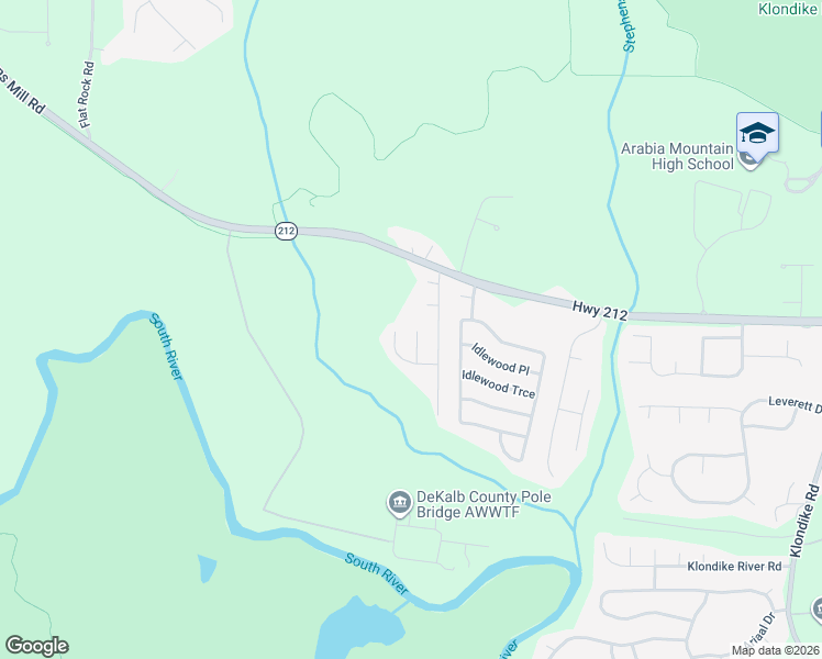 map of restaurants, bars, coffee shops, grocery stores, and more near in Lithonia