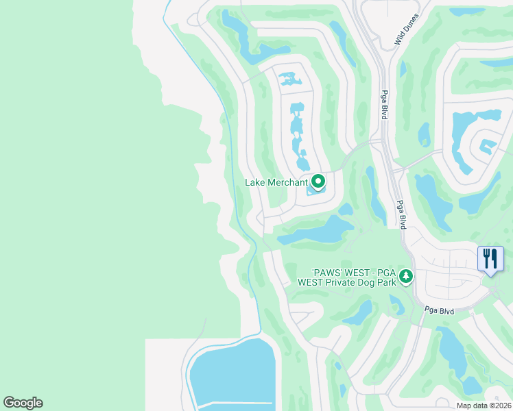 map of restaurants, bars, coffee shops, grocery stores, and more near 55885 Congressional in La Quinta