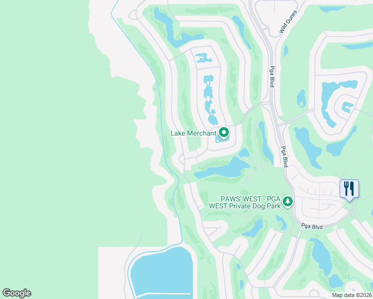 map of restaurants, bars, coffee shops, grocery stores, and more near 55885 Congressional in La Quinta