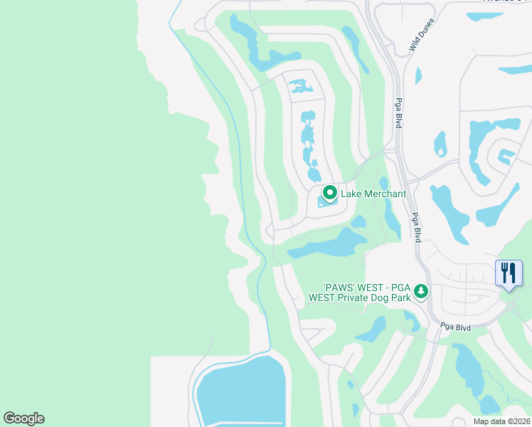 map of restaurants, bars, coffee shops, grocery stores, and more near 55685 Riviera in La Quinta