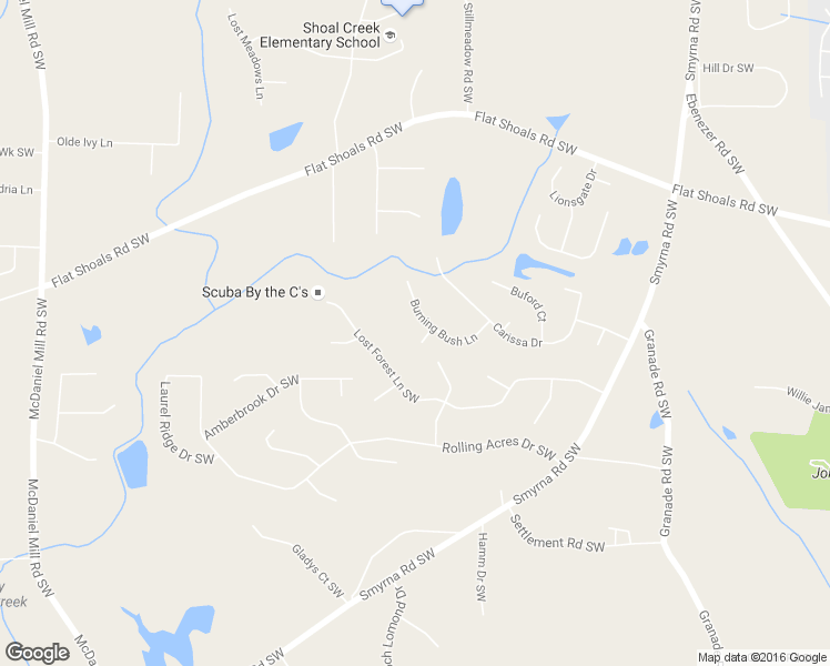 map of restaurants, bars, coffee shops, grocery stores, and more near 2105 Rotunda Court in Conyers