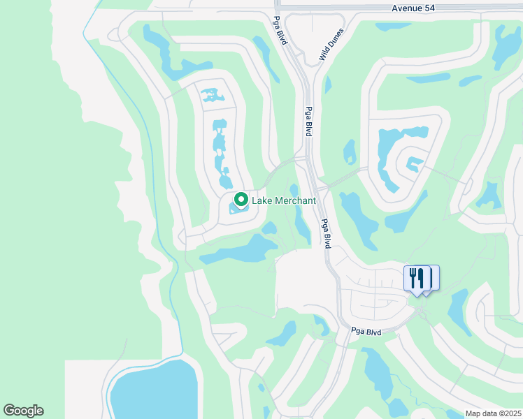 map of restaurants, bars, coffee shops, grocery stores, and more near 55568 Pinehurst in La Quinta
