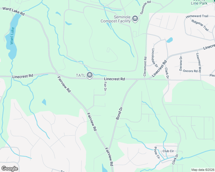 map of restaurants, bars, coffee shops, grocery stores, and more near 356 Fair Drive in Ellenwood