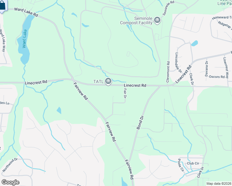 map of restaurants, bars, coffee shops, grocery stores, and more near 250 Fairview Point in Ellenwood