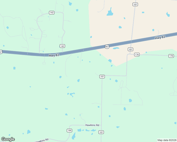 map of restaurants, bars, coffee shops, grocery stores, and more near 11388 U.S. 82 in Whitesboro