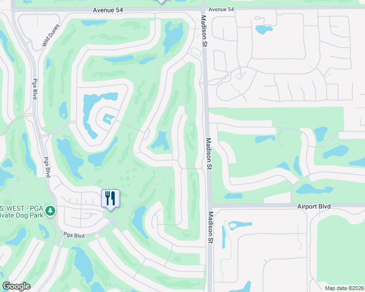 map of restaurants, bars, coffee shops, grocery stores, and more near in La Quinta