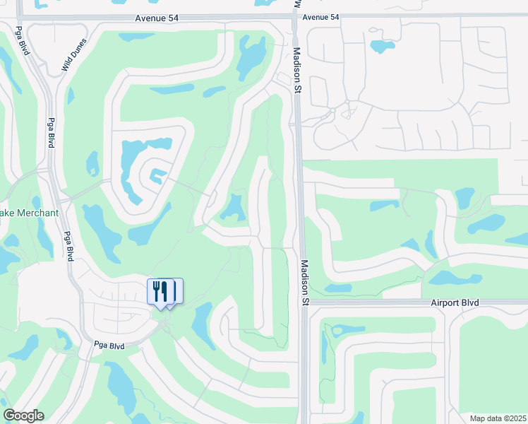 map of restaurants, bars, coffee shops, grocery stores, and more near in La Quinta