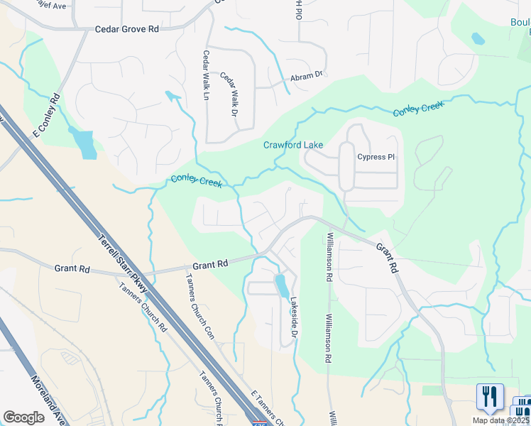 2548 Brookgate Way, Ellenwood GA Walk Score