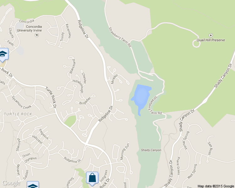 map of restaurants, bars, coffee shops, grocery stores, and more near 14 Baristo in Irvine