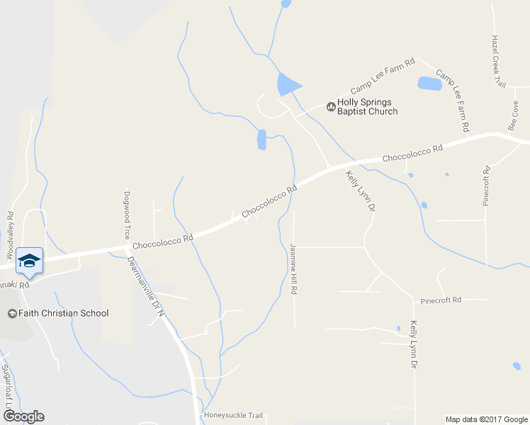 map of restaurants, bars, coffee shops, grocery stores, and more near 1764 Choccolocco Road in Anniston