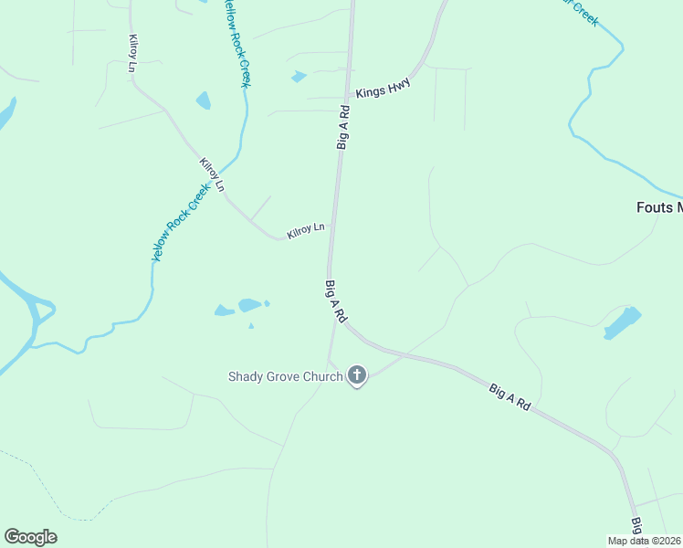 map of restaurants, bars, coffee shops, grocery stores, and more near 5808 Big A Road in Douglasville