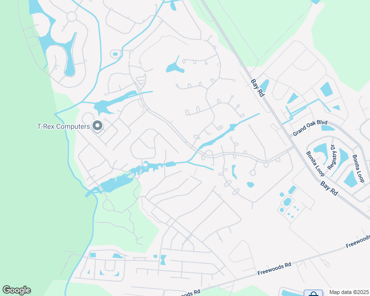 map of restaurants, bars, coffee shops, grocery stores, and more near 6715 Blue Heron Boulevard in Myrtle Beach
