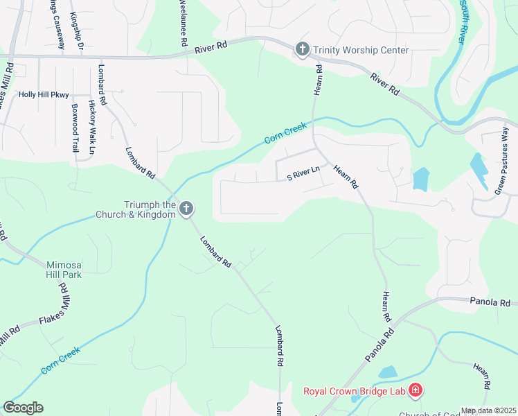 map of restaurants, bars, coffee shops, grocery stores, and more near 3971 South River Lane in Ellenwood