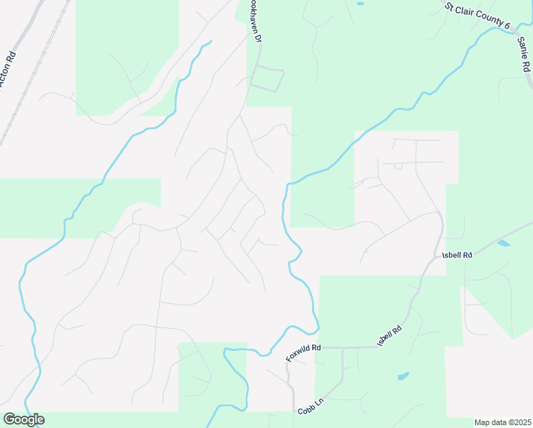 map of restaurants, bars, coffee shops, grocery stores, and more near 125 Americana Drive in Odenville
