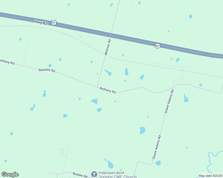 map of restaurants, bars, coffee shops, grocery stores, and more near 3535 Bethany Road in Sherman