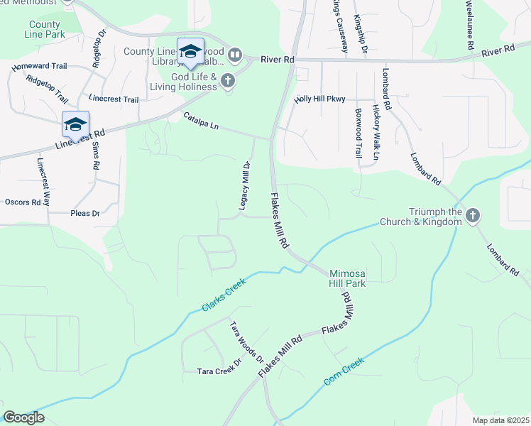 map of restaurants, bars, coffee shops, grocery stores, and more near 3736 Busker Mill Lane in Ellenwood