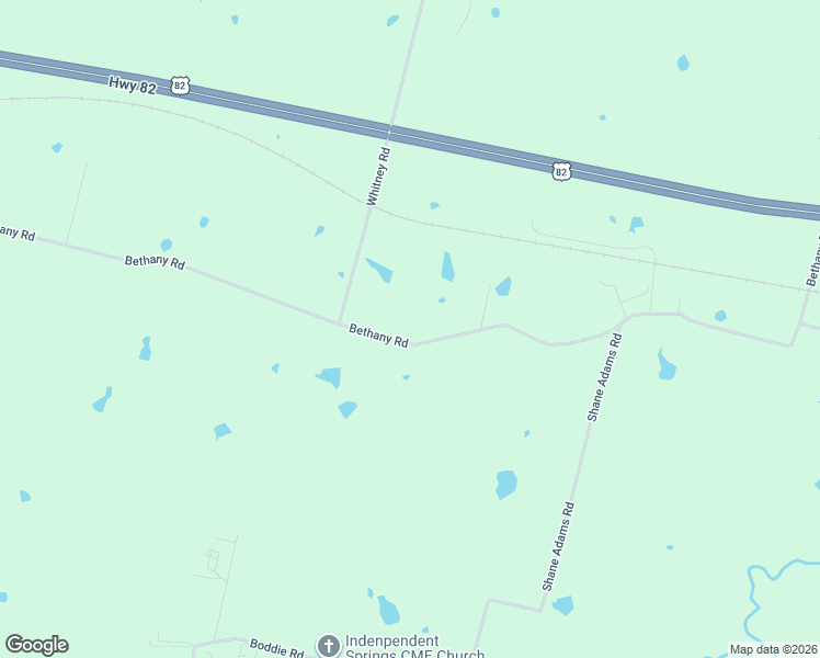 map of restaurants, bars, coffee shops, grocery stores, and more near 3535 Bethany Road in Sherman