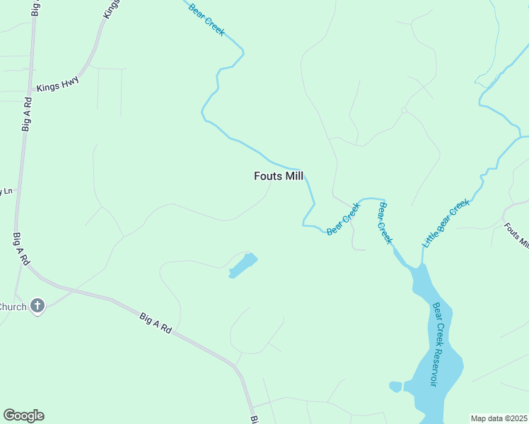 map of restaurants, bars, coffee shops, grocery stores, and more near 6125 Fouts Mill Road in Douglasville