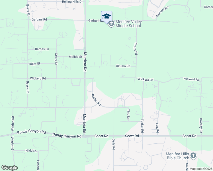 map of restaurants, bars, coffee shops, grocery stores, and more near in Menifee