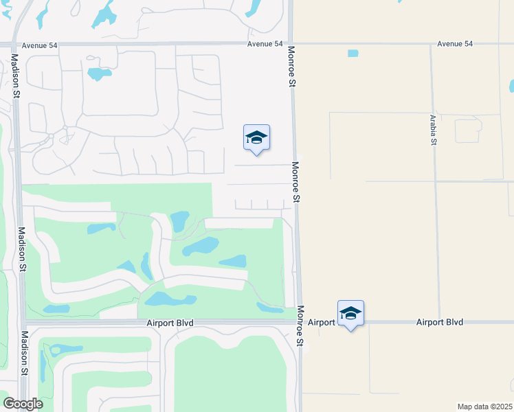 map of restaurants, bars, coffee shops, grocery stores, and more near 81845 Four Seasons Place in La Quinta