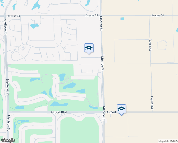map of restaurants, bars, coffee shops, grocery stores, and more near 55140 Spring Creek Court in La Quinta