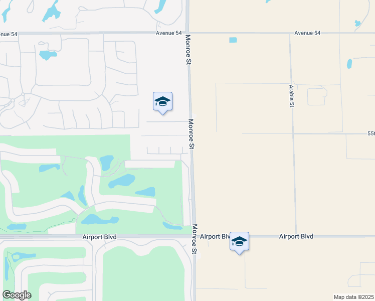 map of restaurants, bars, coffee shops, grocery stores, and more near 55140 Autumn Valley Court in La Quinta