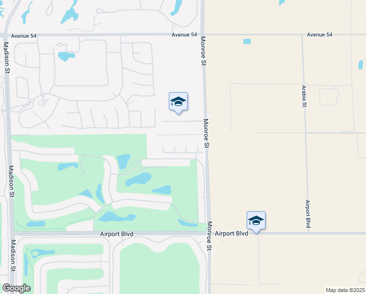 map of restaurants, bars, coffee shops, grocery stores, and more near 55121 Summer Lynn Court in La Quinta